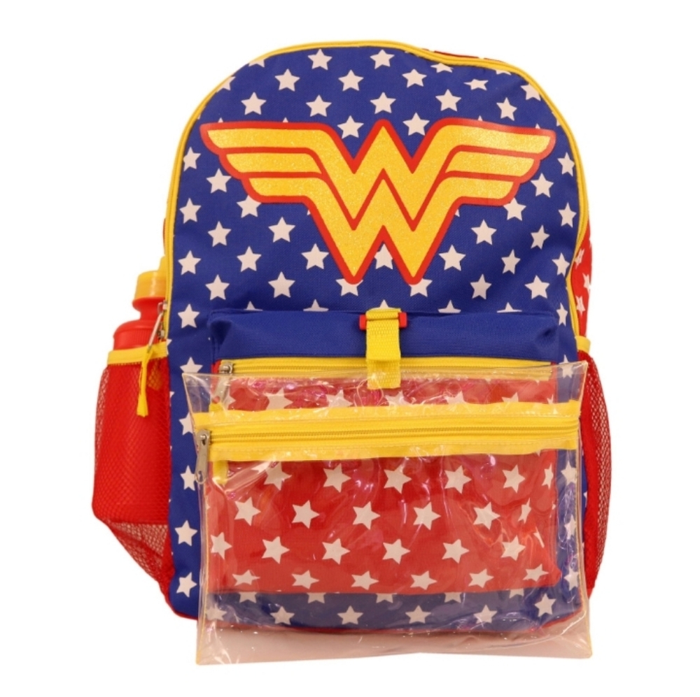 🆕Wonder Woman 5-Piece Backpack Set